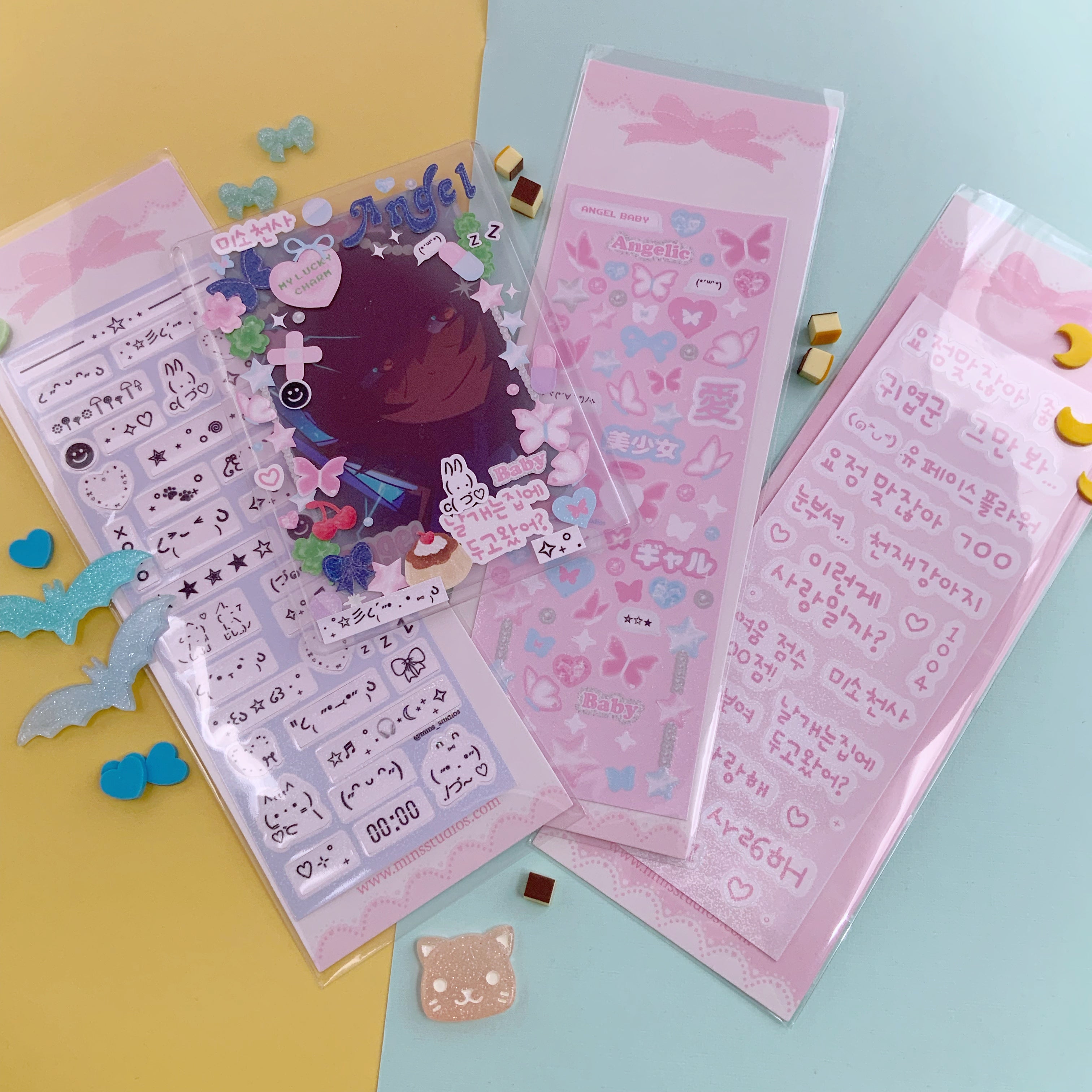 Emoticon 🥰 Deco Stickersheets ☆ Mins Studios