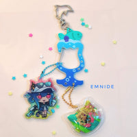 Fish Soda Charm Holder Clip Keychain 🐟