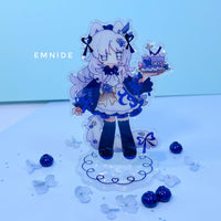 Argalia Blue Foil Porcelain Film Standee ✧ Library of Ruina