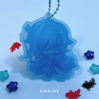 Ayato Frosted Blue Acrylic Keychain ✧ Genshin Impact