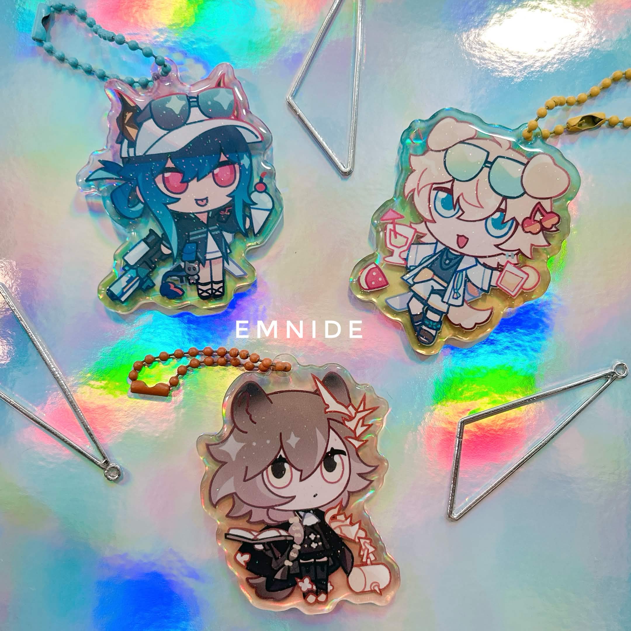 Arknights Keychains ♡ Set B
