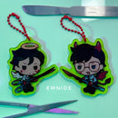 Reanimator Angel Devil Keychains 💉