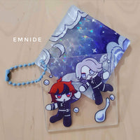 Eitaku Moon Wave Keychain ✧ The Hundred Line