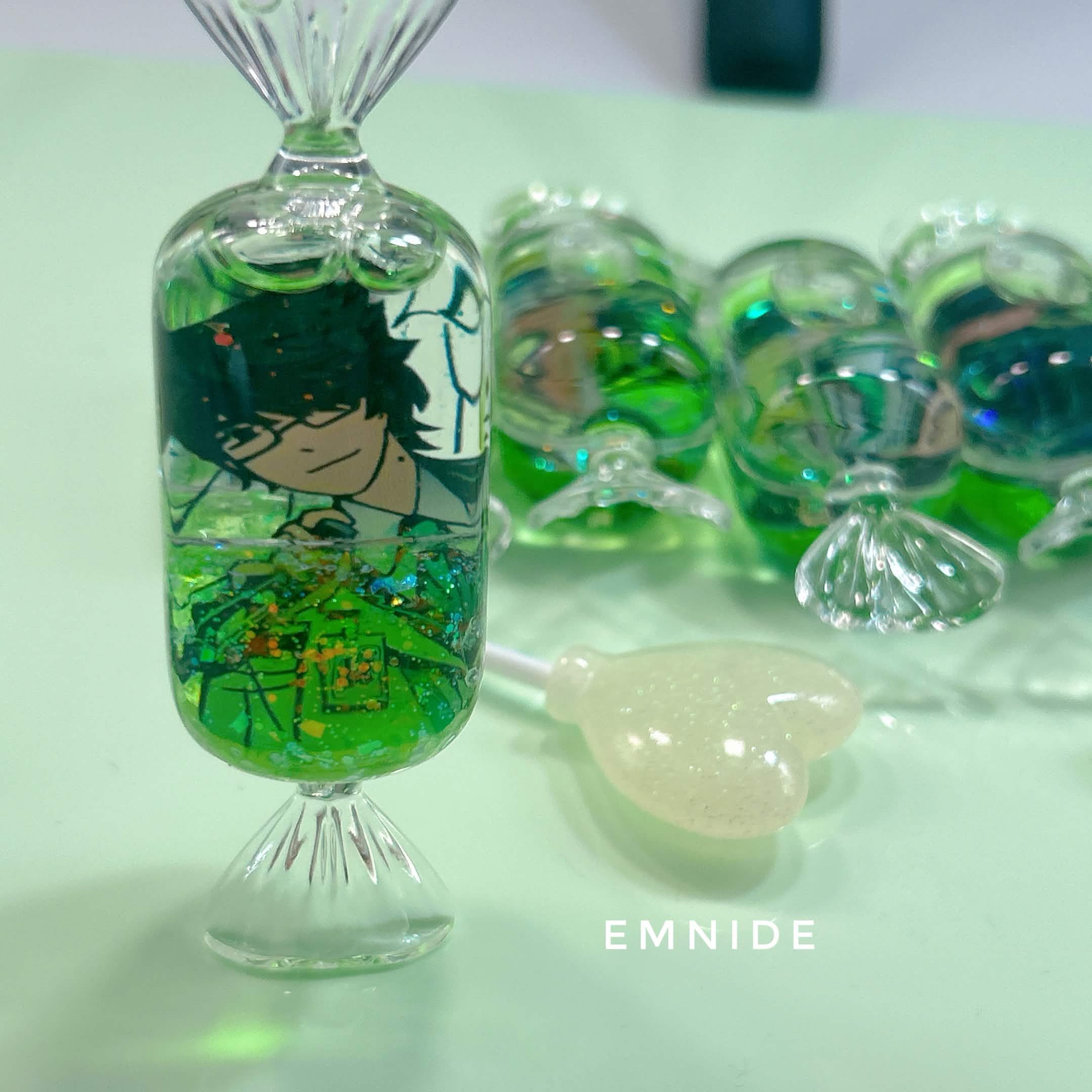 Emergency Ampule Liquid Keychains ✧ Limbus Company