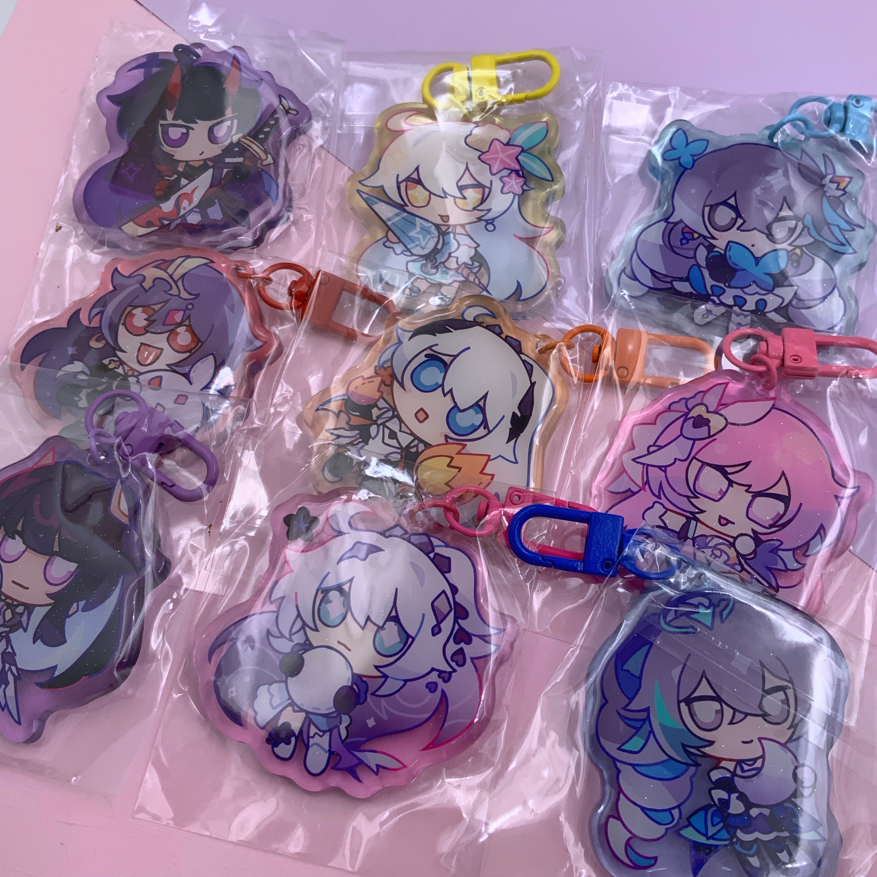 Herrscher Keychains ✧ Honkai Impact 3rd