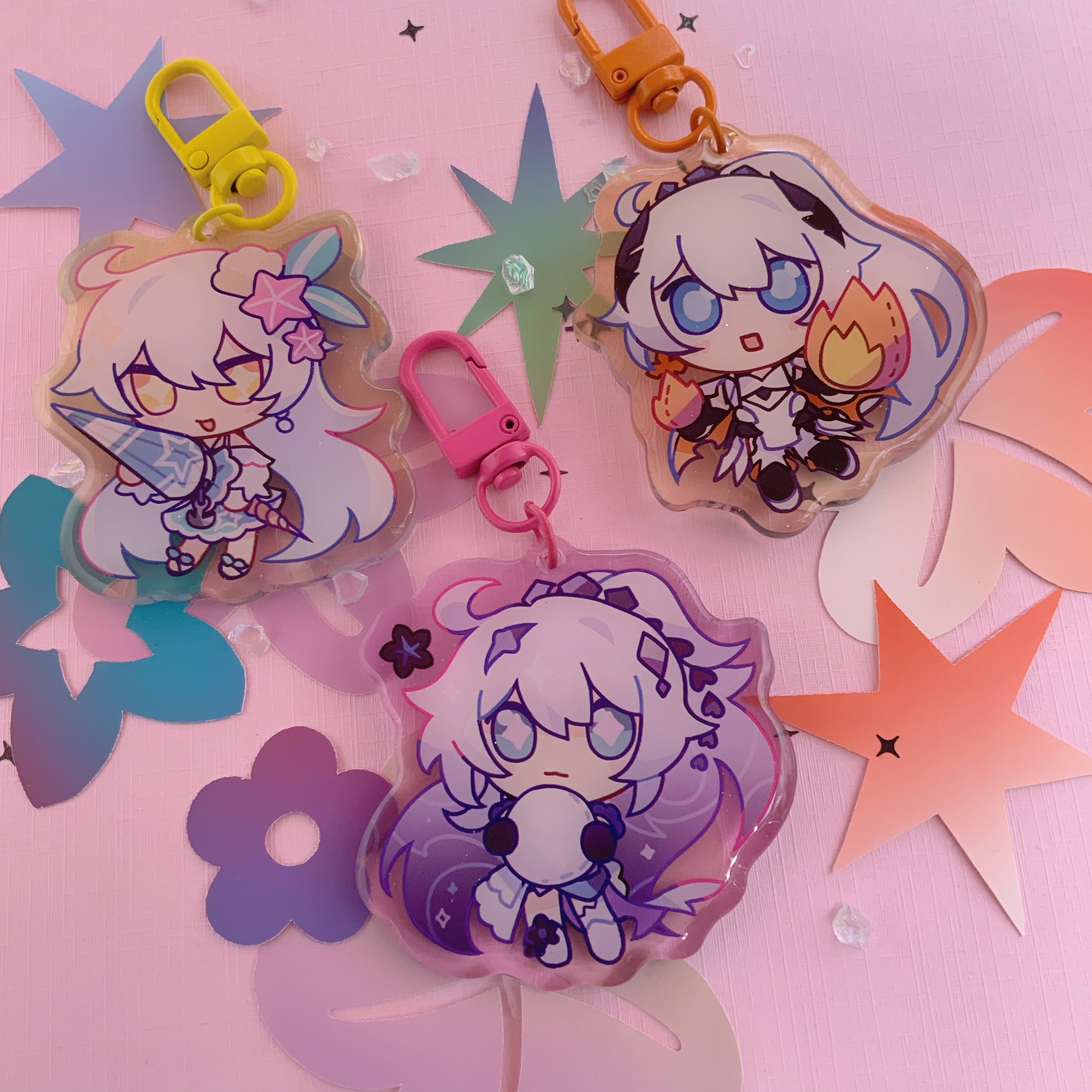 Herrscher Keychains ✧ Honkai Impact 3rd
