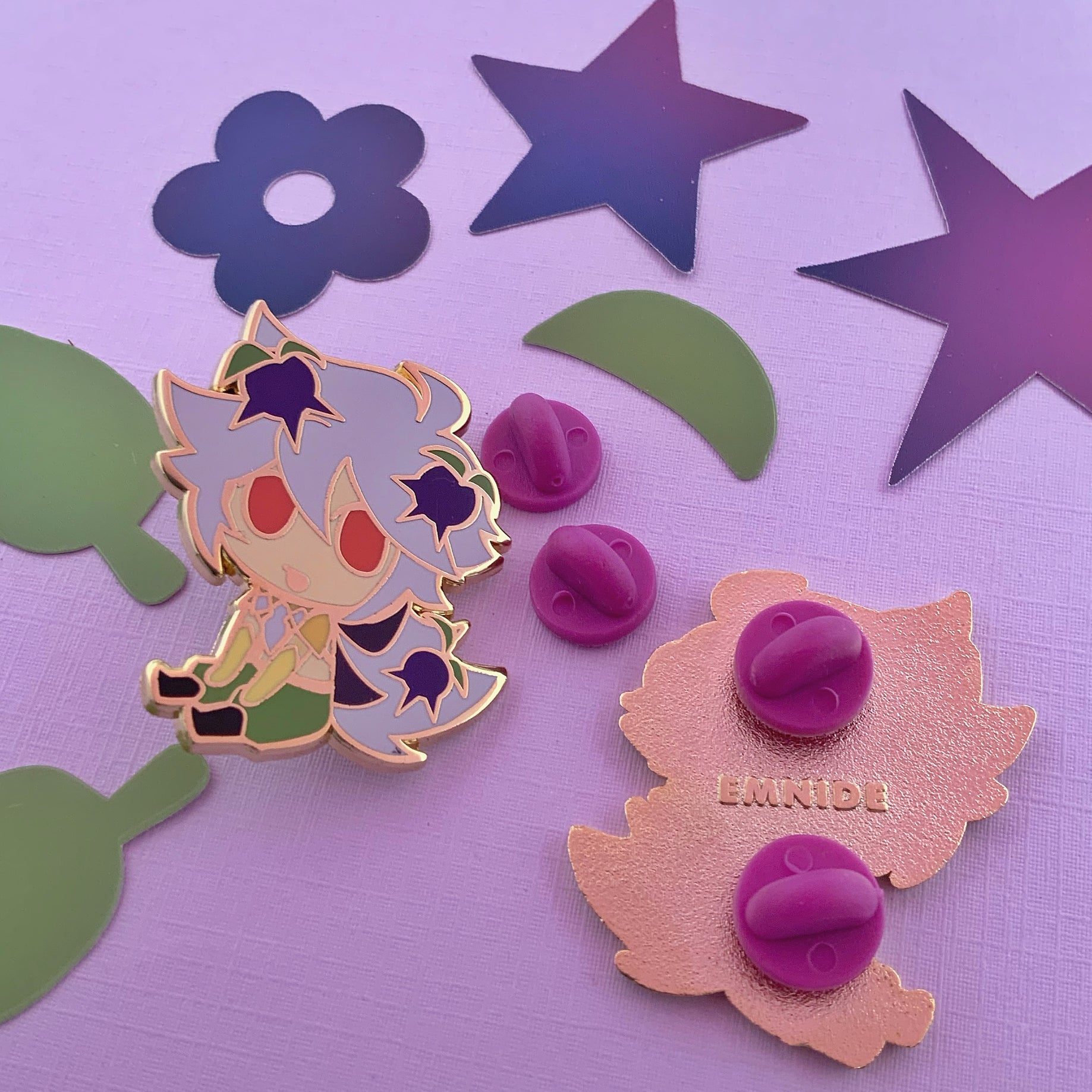 Razor Berry Enamel Pin ✧ Genshin Impact