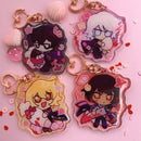 Delectable Desserts Keychains ✧ Limbus Company ⁕ Strawberries and Cream