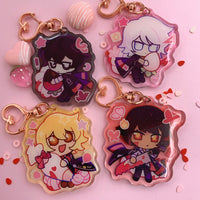 Delectable Desserts Keychains ✧ Limbus Company ⁕ Strawberries and Cream