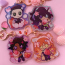Delectable Desserts Keychains ✧ Limbus Company ⁕ Strawberries and Cream