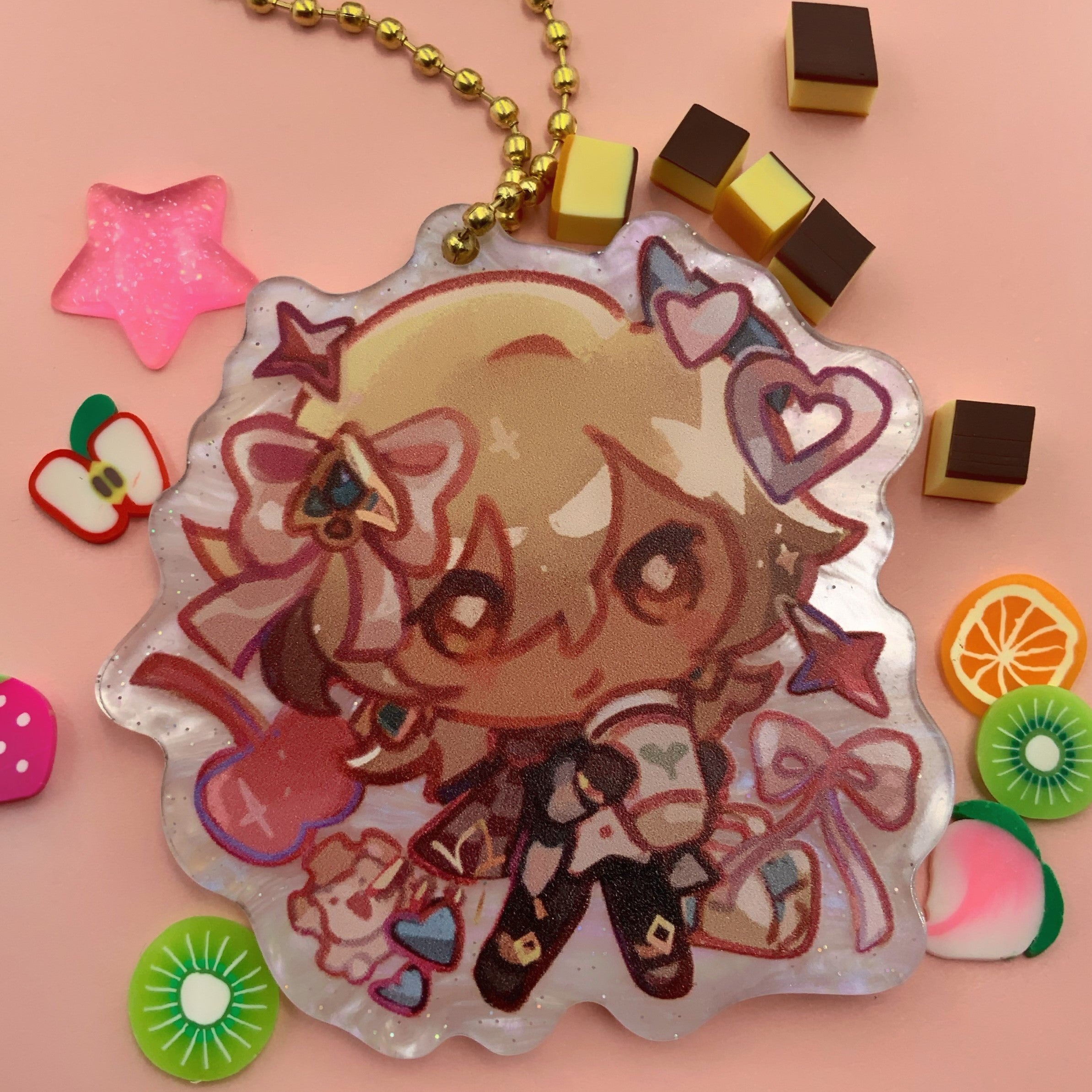 Kaveh Coffee Keychain ✧ Genshin Impact