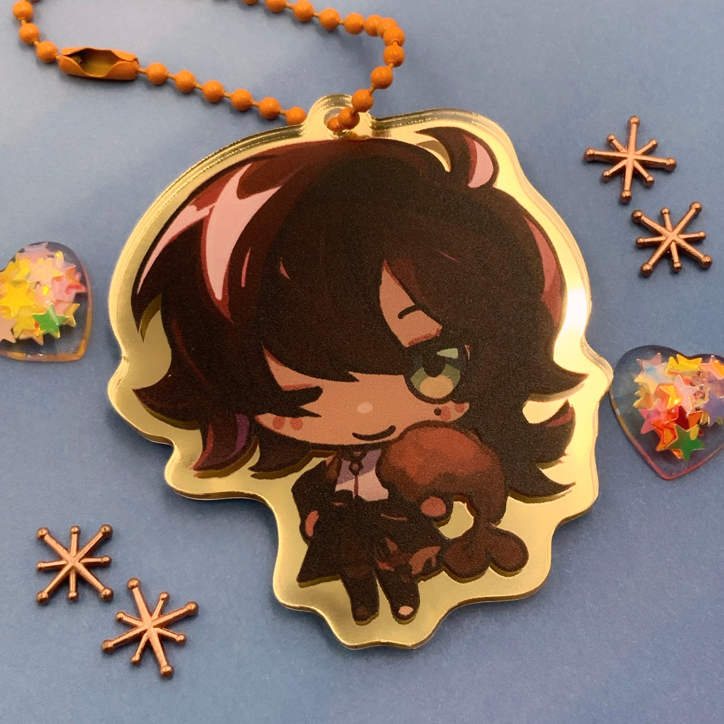 Heizou Tempura Keychain ✧ Genshin Impact