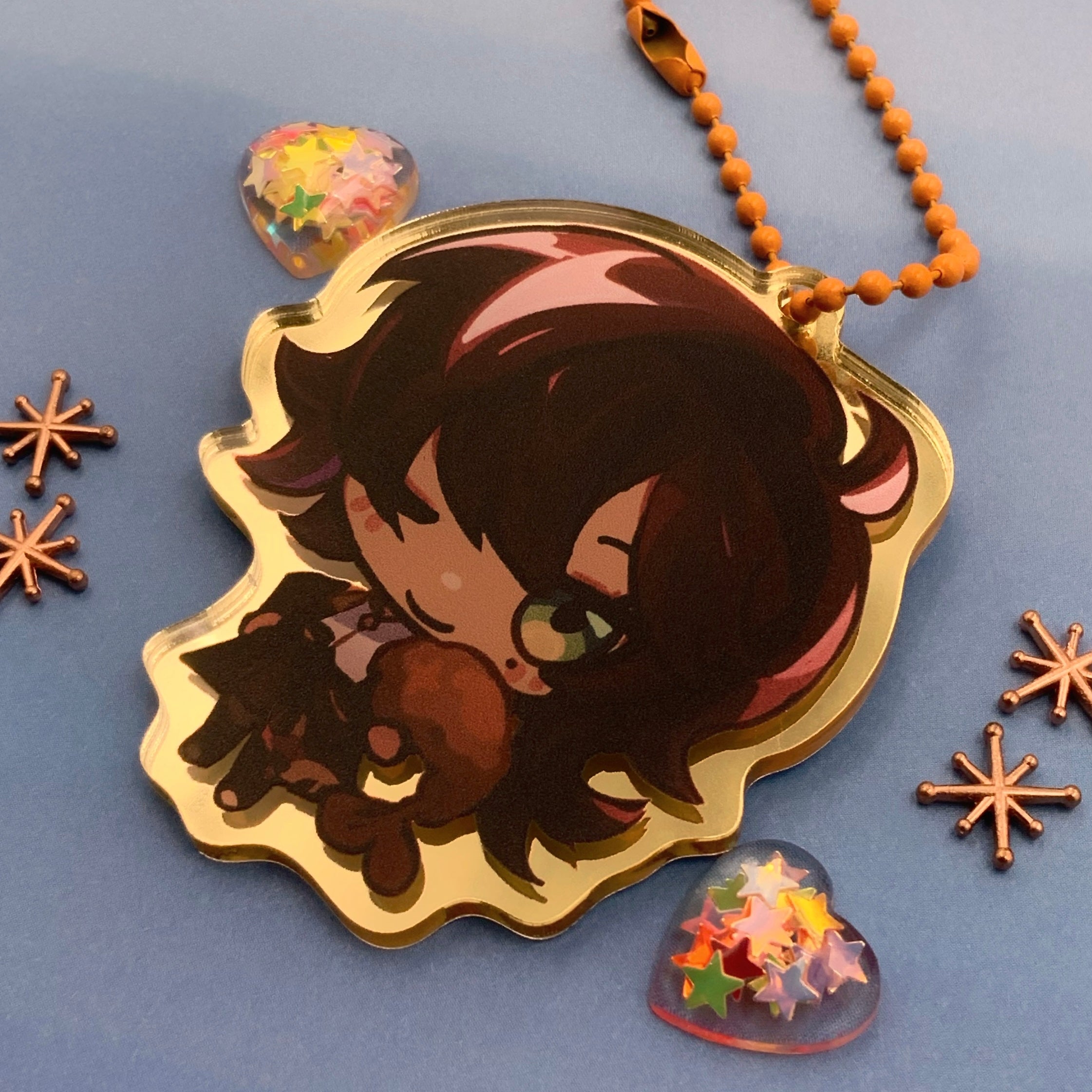 Heizou Tempura Keychain ✧ Genshin Impact