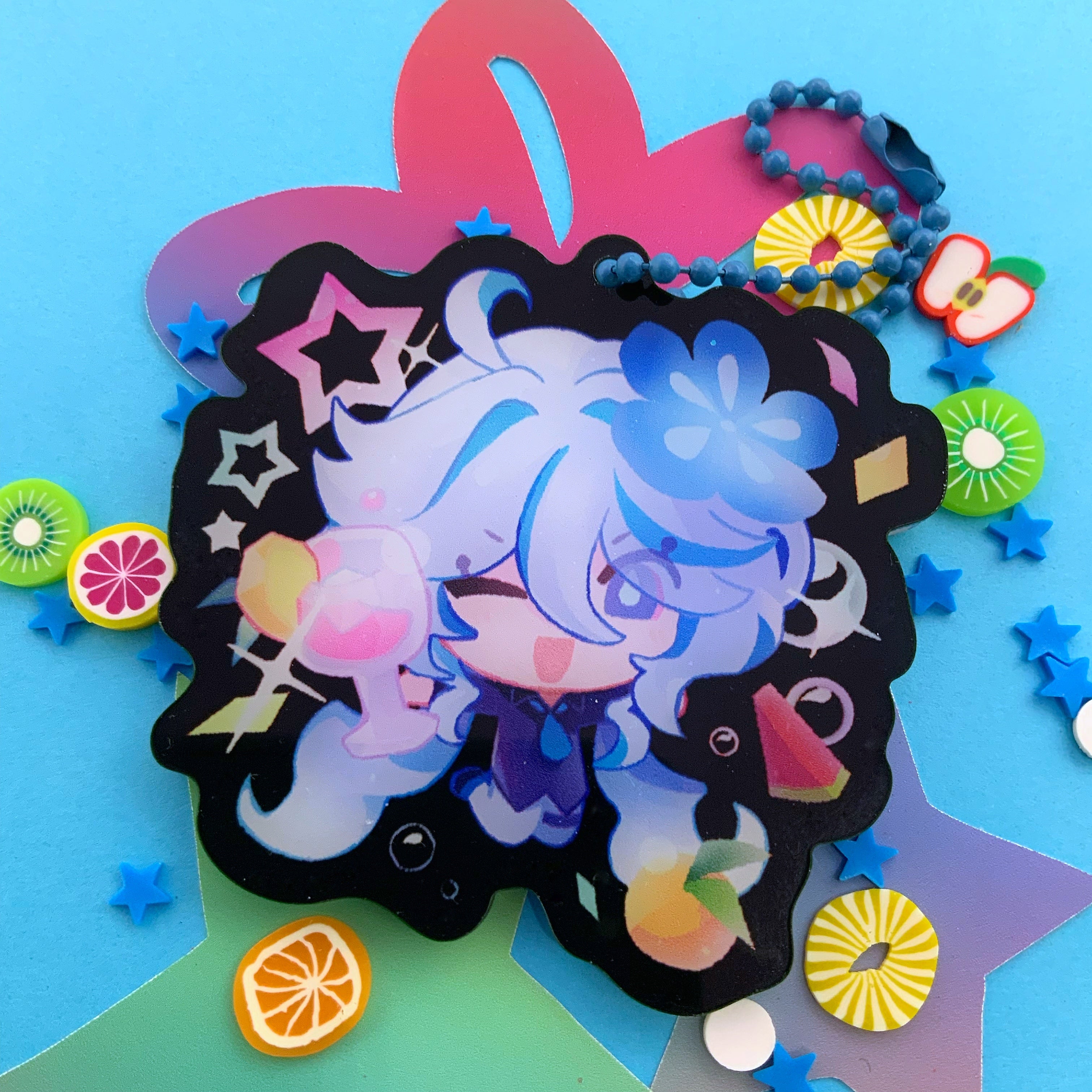 Furina Funfetti Keychain ✧ Genshin Impact