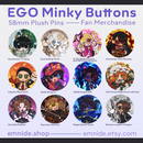 PREORDER ♡ EGO Minky Buttons ✧ Limbus Company