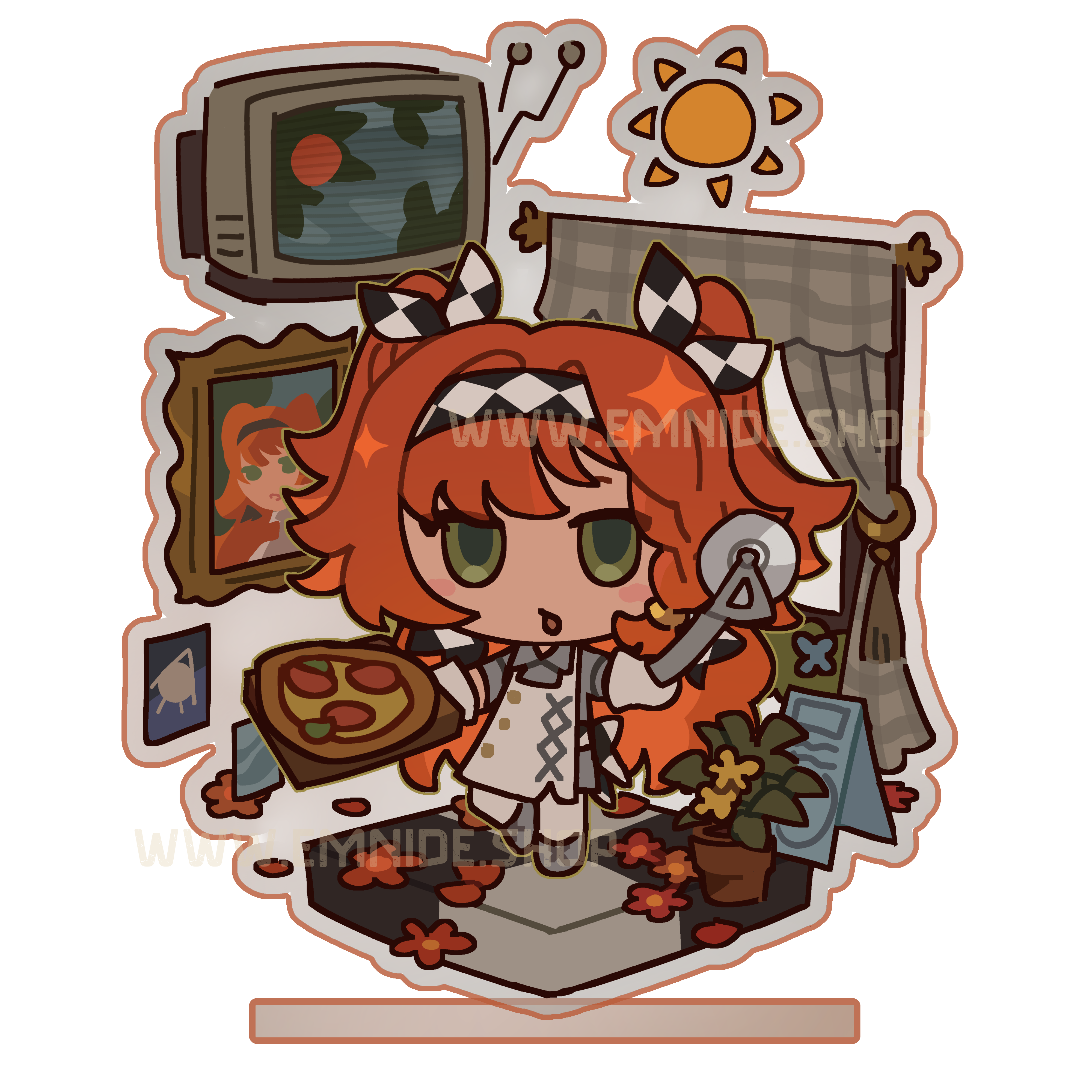 Sonetto Pizza Standee ✧ Reverse 1999