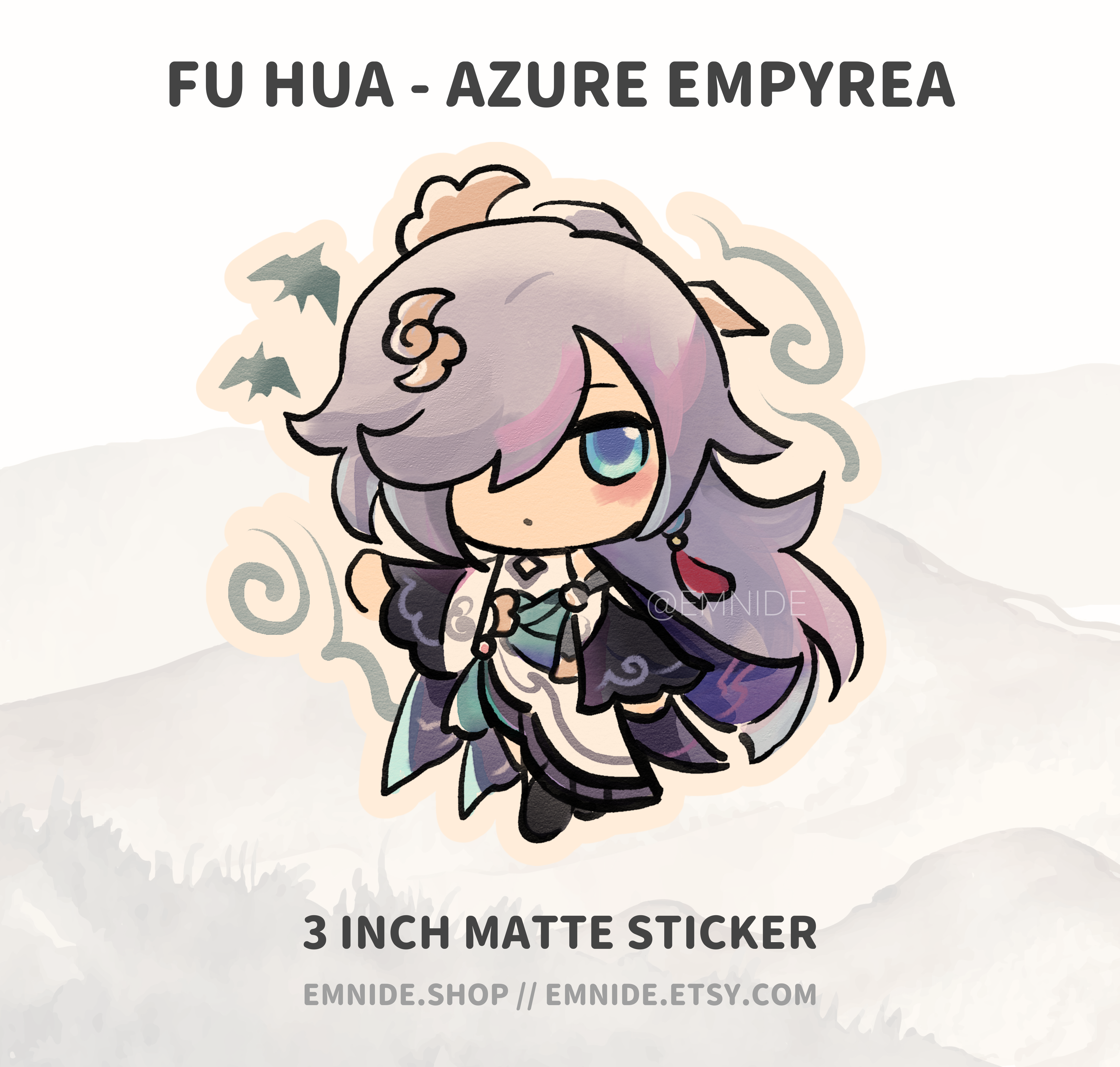 Fu Hua Azure Empyrea Sticker ✧ Honkai Impact 3rd