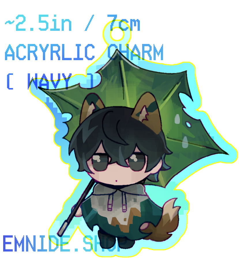 Yi Sang Sunshower Keychain ✧ Limbus Company
