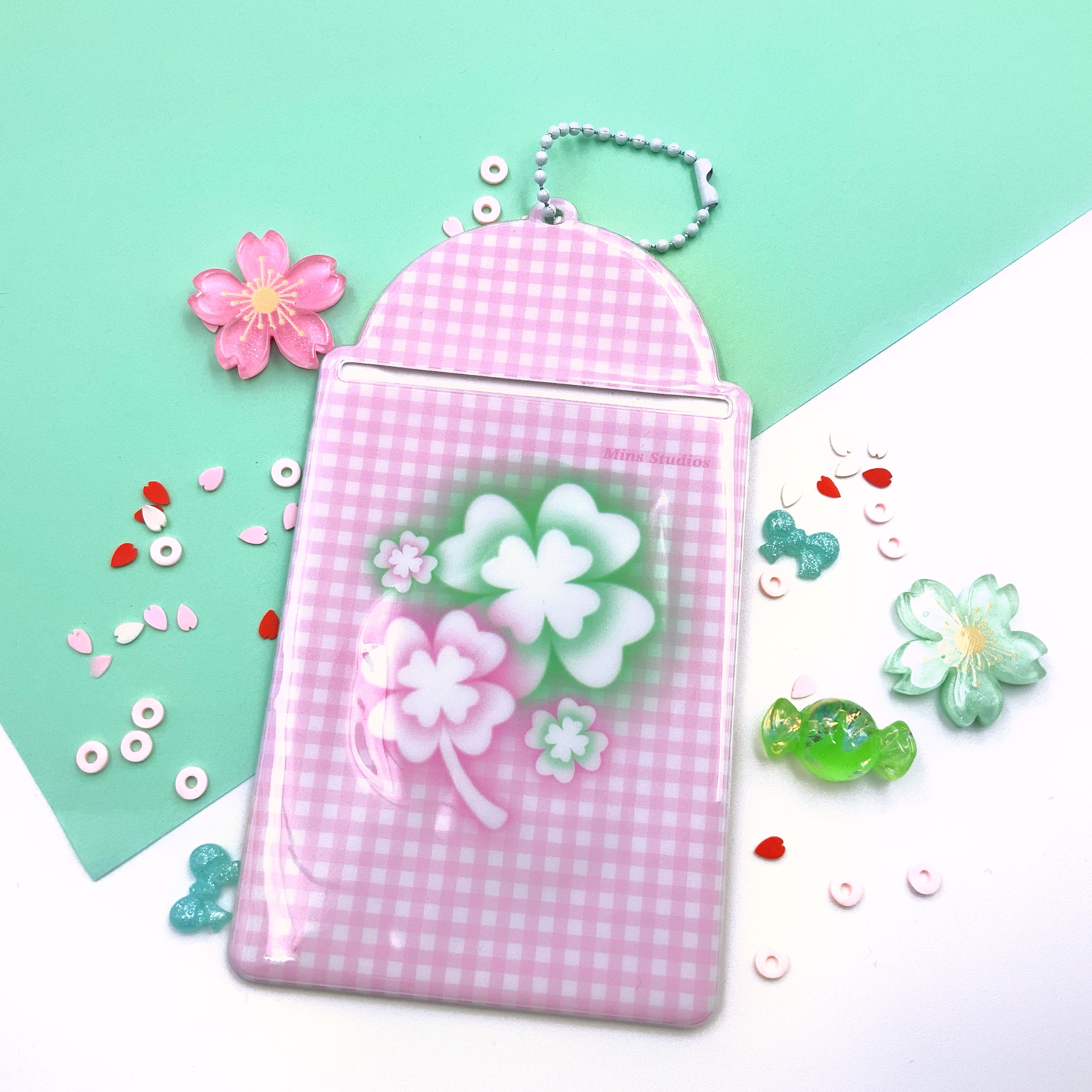 Spring Clover 🍀 Card Holder ☆ Mins Studios