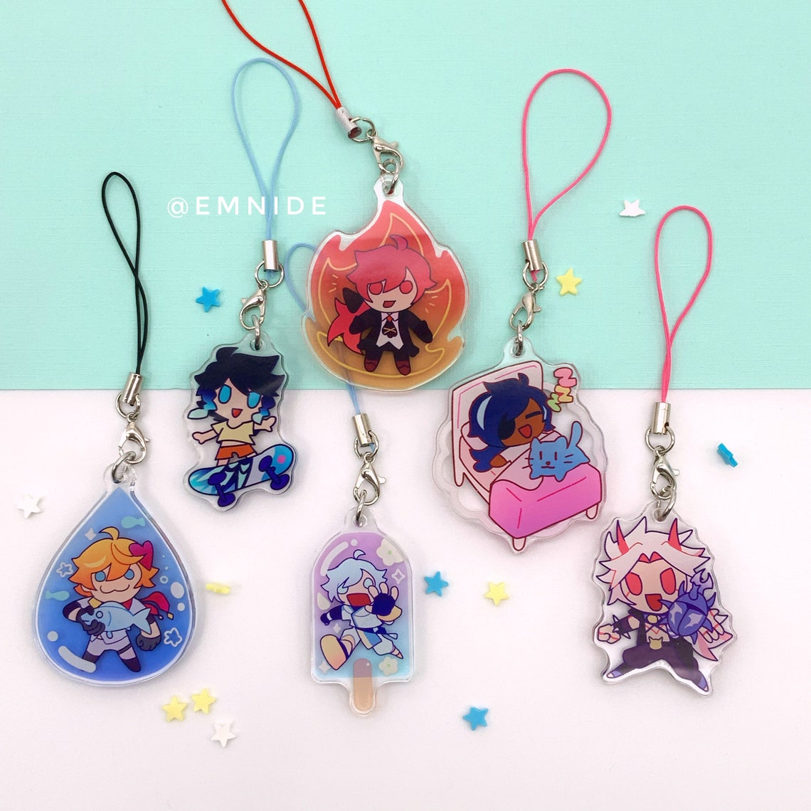 Genshin Impact Mini Charms