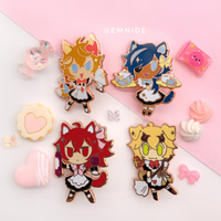 Maid Pins ✧ Genshin Impact