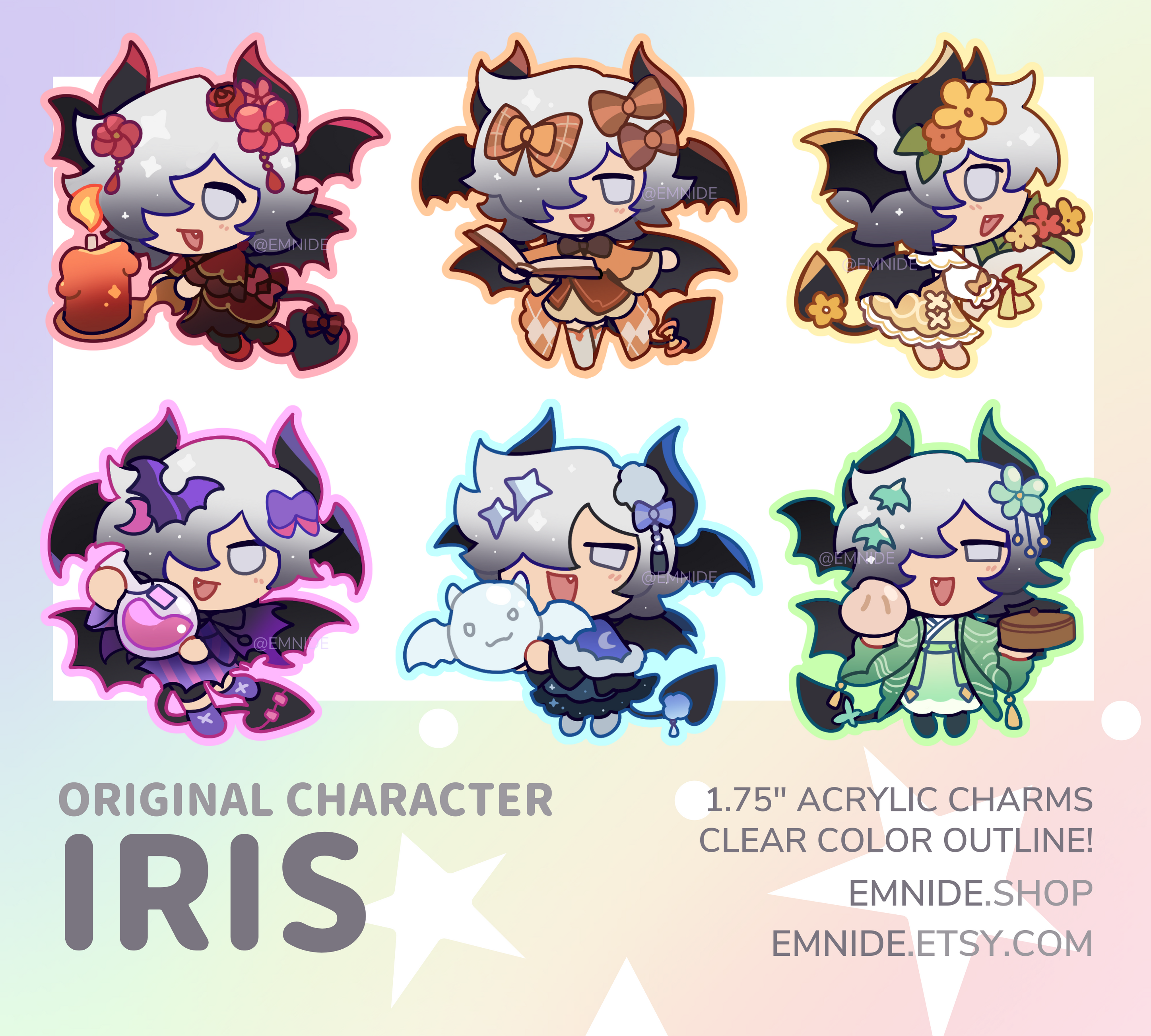 Iris Hue Charms 🌈
